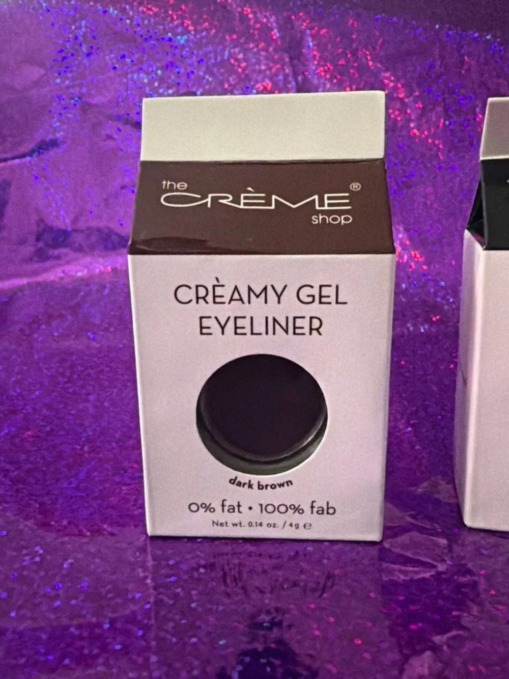 Bundle of the Crème Shop Creamy Gel Eyeliner - Black & Dark Brown